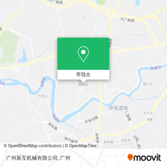 广州新互机械有限公司地图