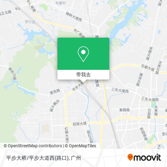 平步大桥/平步大道西(路口)地图