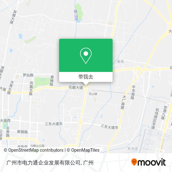 广州市电力通企业发展有限公司地图