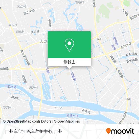 广州车宝汇汽车养护中心地图