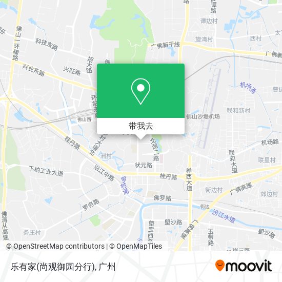 乐有家(尚观御园分行)地图