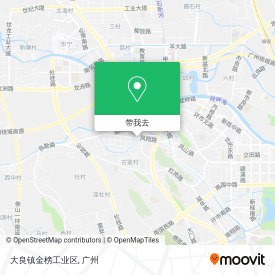 大良镇金榜工业区地图