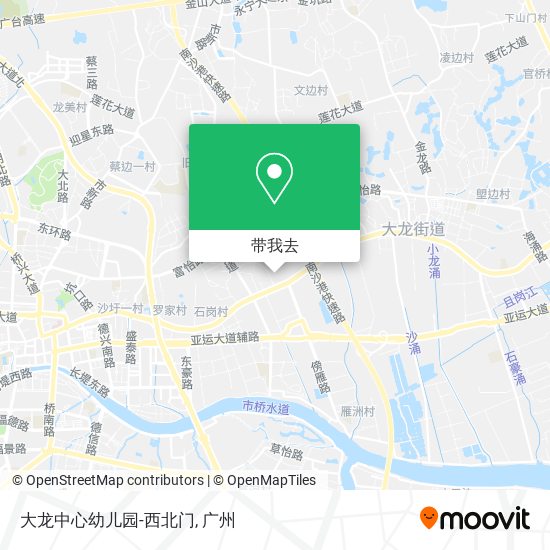 大龙中心幼儿园-西北门地图