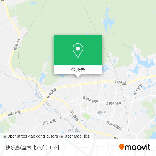 快乐惠(盘古北路店)地图