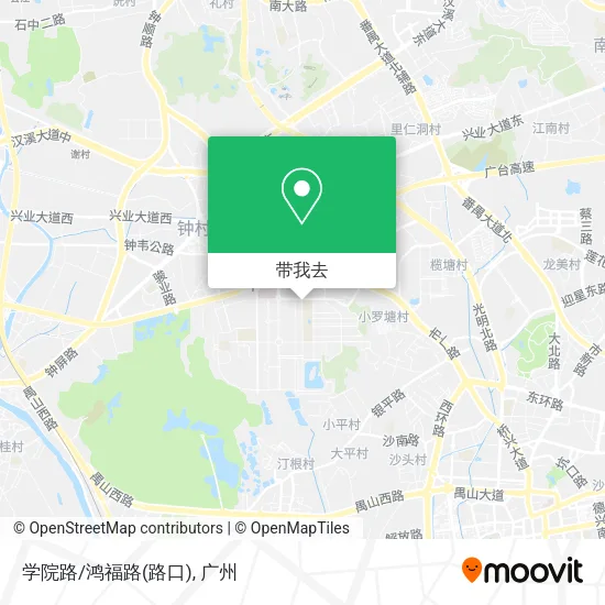 学院路/鸿福路(路口)地图