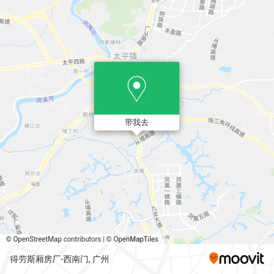得劳斯厢房厂-西南门地图