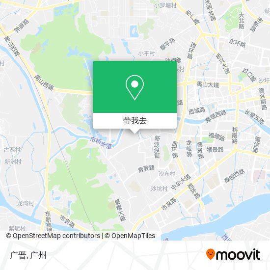 广晋地图