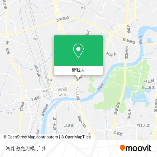 鸿炜激光刀模地图