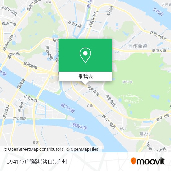 G9411/广隆路(路口)地图