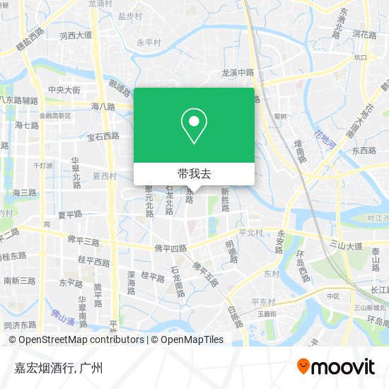 嘉宏烟酒行地图