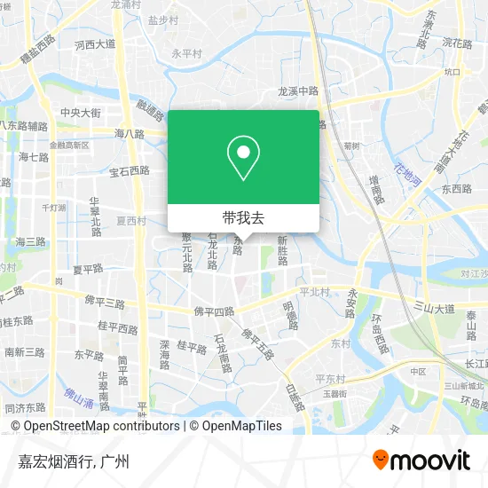 嘉宏烟酒行地图