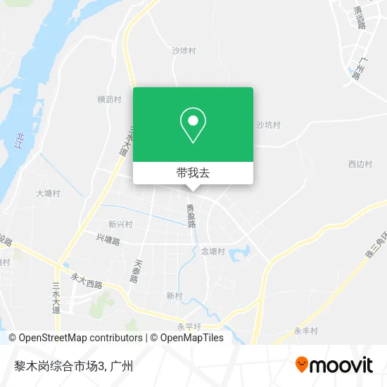 黎木岗综合市场3地图