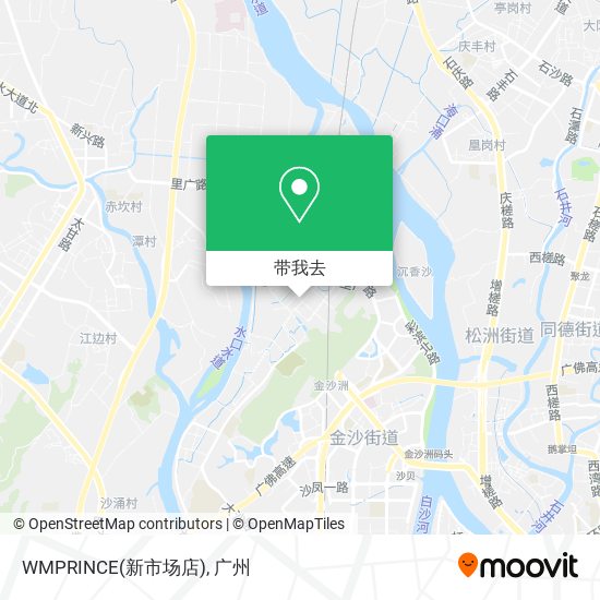WMPRINCE(新市场店)地图