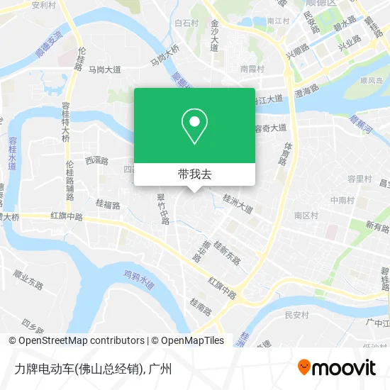 力牌电动车(佛山总经销)地图