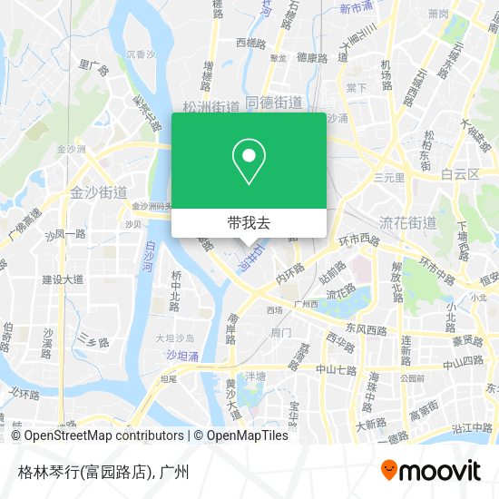 格林琴行(富园路店)地图