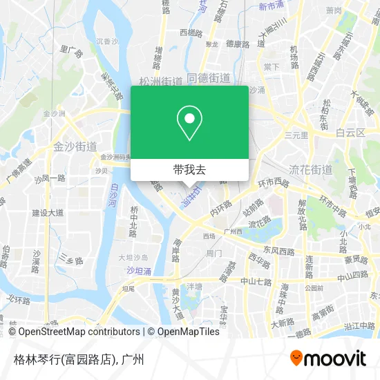 格林琴行(富园路店)地图