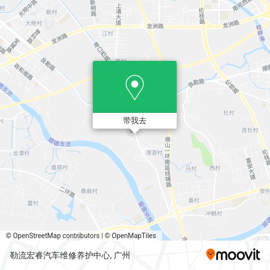 勒流宏睿汽车维修养护中心地图