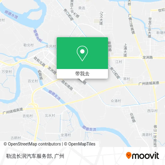 勒流长润汽车服务部地图