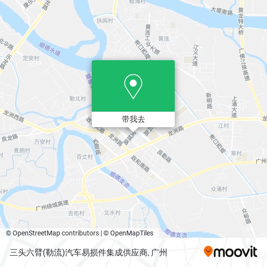 三头六臂(勒流)汽车易损件集成供应商地图