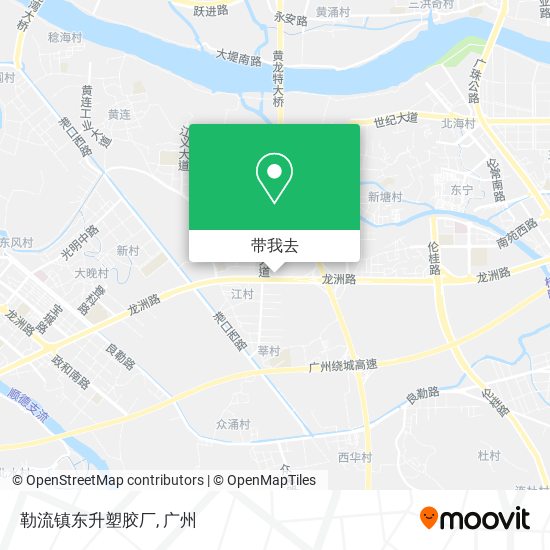 勒流镇东升塑胶厂地图