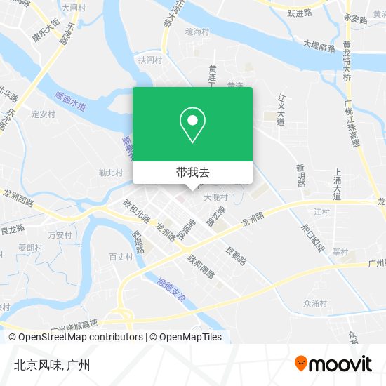 北京风味地图