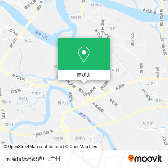 勒流镇德昌织造厂地图