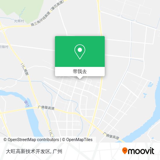 大旺高新技术开发区地图