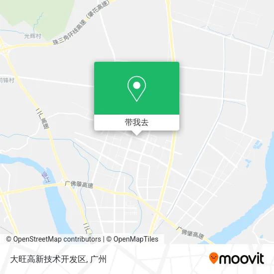 大旺高新技术开发区地图