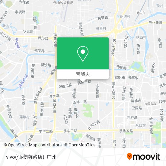 vivo(仙槎南路店)地图
