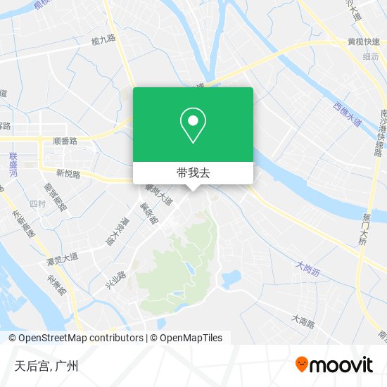 天后宫地图