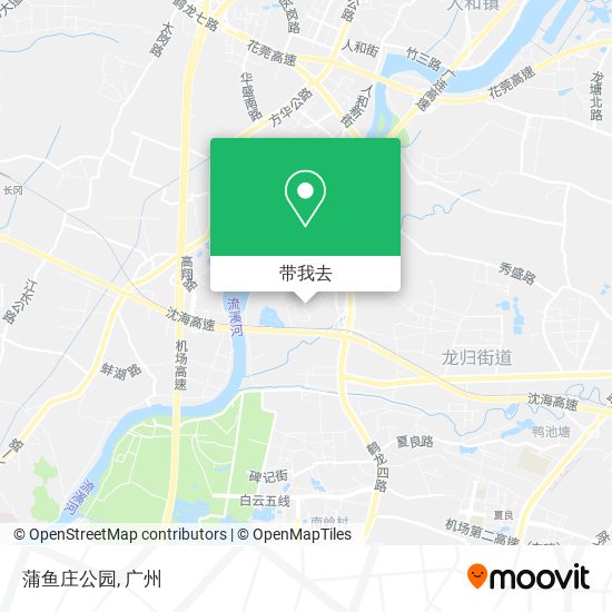 蒲鱼庄公园地图