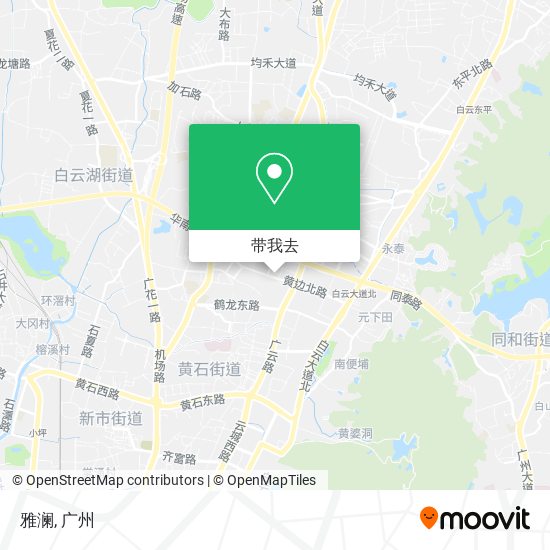 雅澜地图