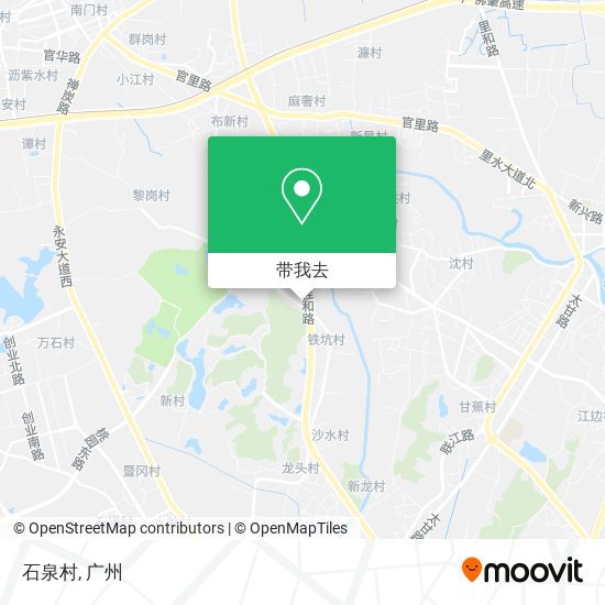 石泉村地图