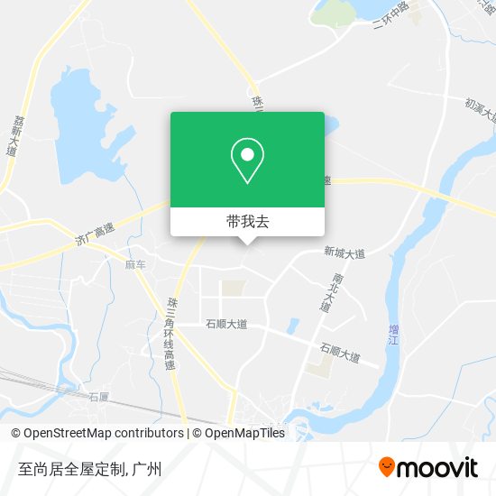 至尚居全屋定制地图
