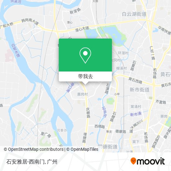 石安雅居-西南门地图