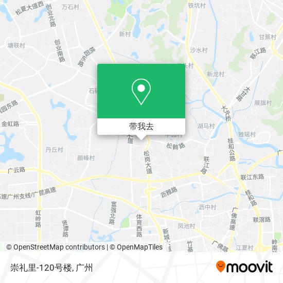 崇礼里-120号楼地图
