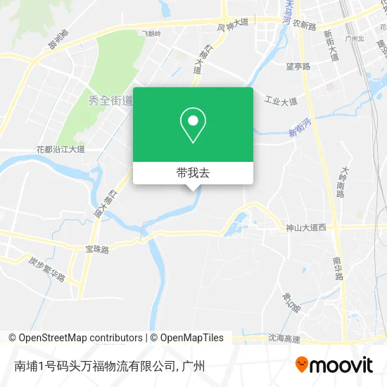 南埔1号码头万福物流有限公司地图