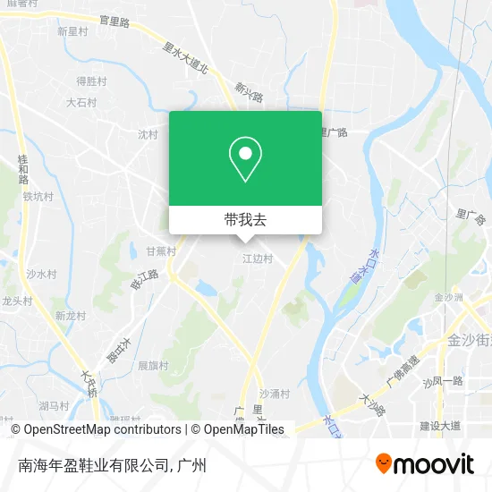 南海年盈鞋业有限公司地图