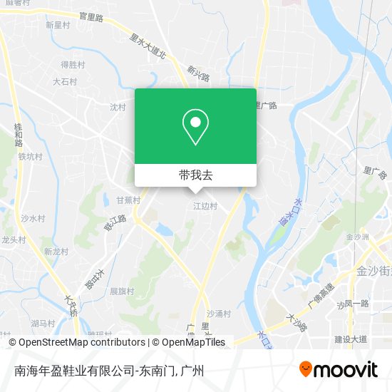 南海年盈鞋业有限公司-东南门地图