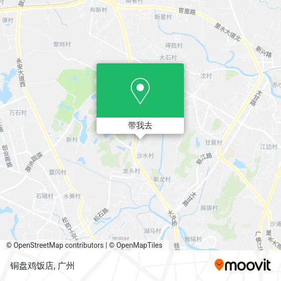 铜盘鸡饭店地图