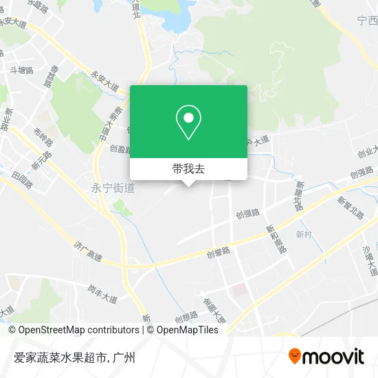 爱家蔬菜水果超市地图