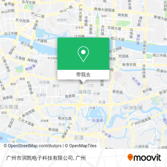 广州市润凯电子科技有限公司地图