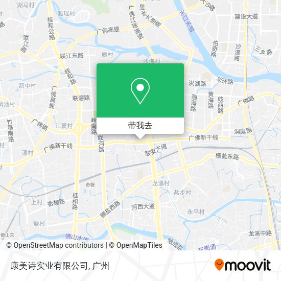 康美诗实业有限公司地图