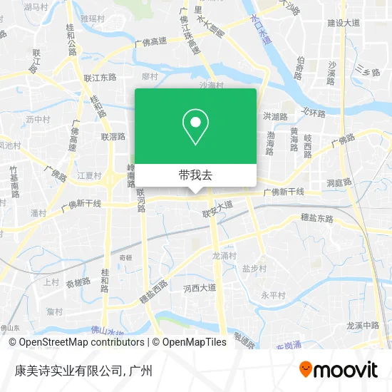 康美诗实业有限公司地图