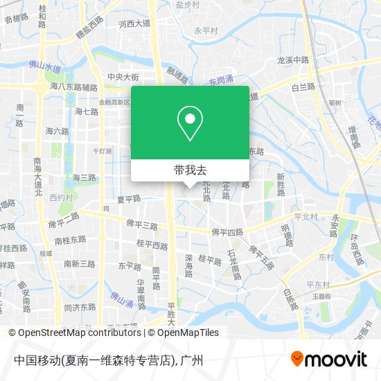 中国移动(夏南一维森特专营店)地图