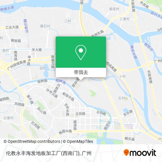 伦教永丰海发地板加工厂(西南门)地图