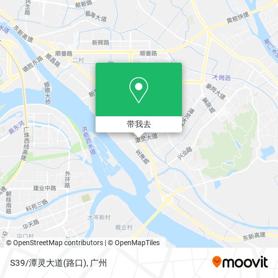 S39/潭灵大道(路口)地图