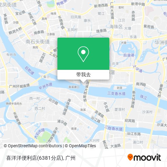喜洋洋便利店(6381分店)地图