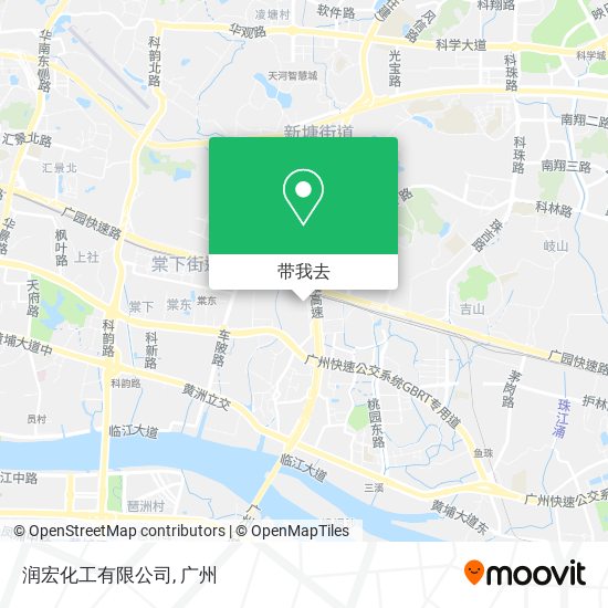 润宏化工有限公司地图
