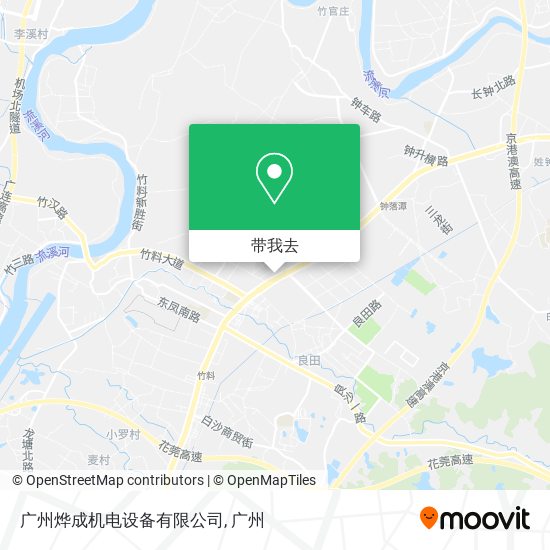 广州烨成机电设备有限公司地图